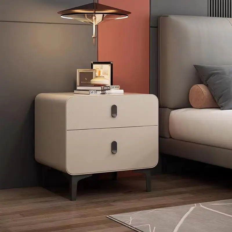 

Nordic Wooden Bed Table Mobiles Designer Minimalist Storage Bedside Cabinet Quality Muebles Para El Hogar Furniture Bedroom