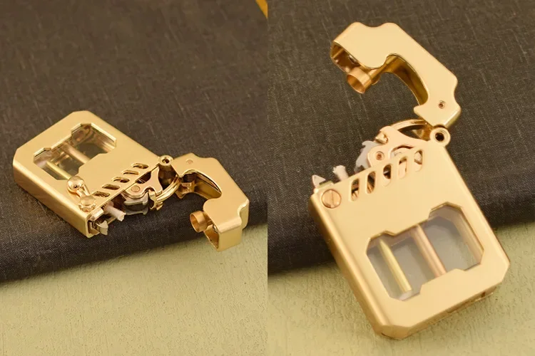 Description Picture 5 of item2025 New Zorro Kerosene Lighter Cyber Mecha Transparent Bin Rocker Cool Classic Torrens Tide Men Lighters Wholesale