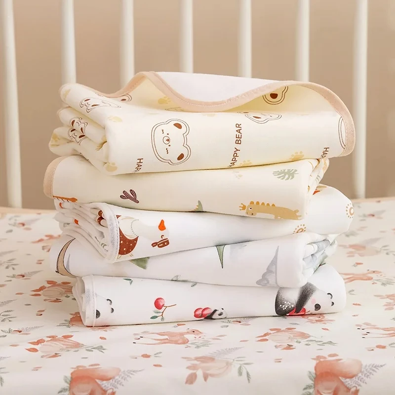 Covers Washable Waterproof Nappy Newborn Reusable Infant Cotton Urinal Mat Breathable Baby New Diaper Changing Pad Changing Mat