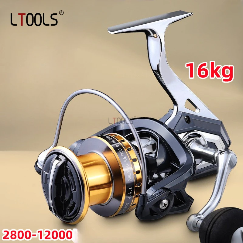 Fishing Reel 4.6:1 4.1:1 Fishing Reels 2800-12000 MAX Drag 16kg