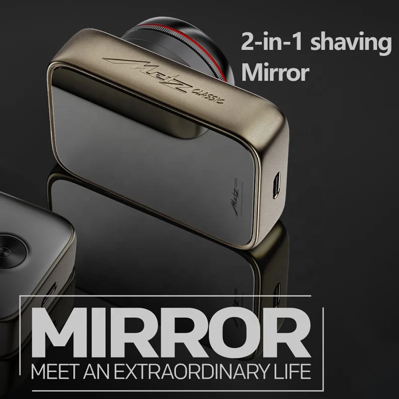 가죽 케이스 카메라 디자인과 남성 면도기에 대한 원래 전기 면도기 미니 휴대용 USB 전기 면도기 기계