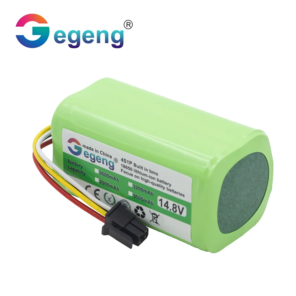 

Gegeng 14,8 V/14,8 V 4S1P 2600mAh батарея для пылесоса Midea i5 / i5 Extra / i5 Young / i9 EYE Аккумулятор для робота-пылесоса аккумулятор