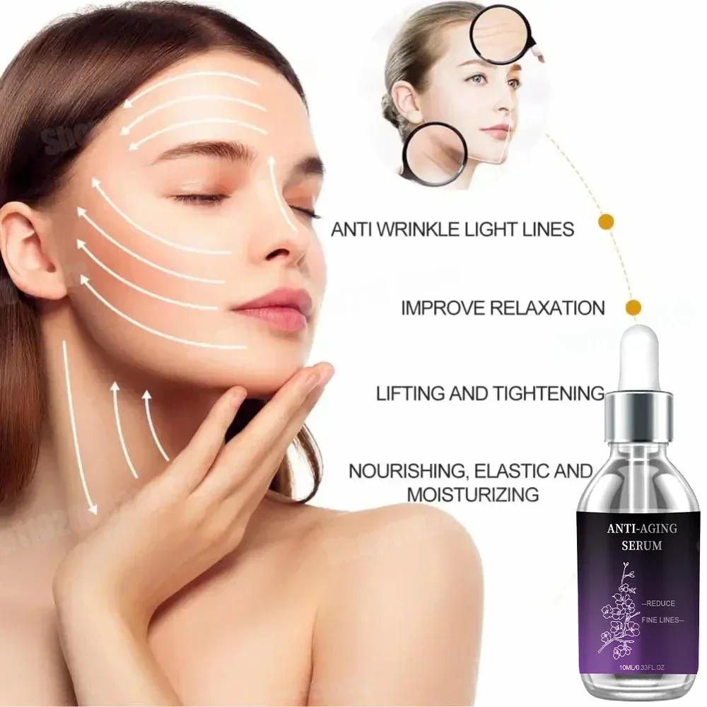 Premium Anti-Wrinkle Hyaluronic Acid Serum - Reduces Fine Lines Deep Hydration Firms Skin Fast Absorption Non-Greasy 6