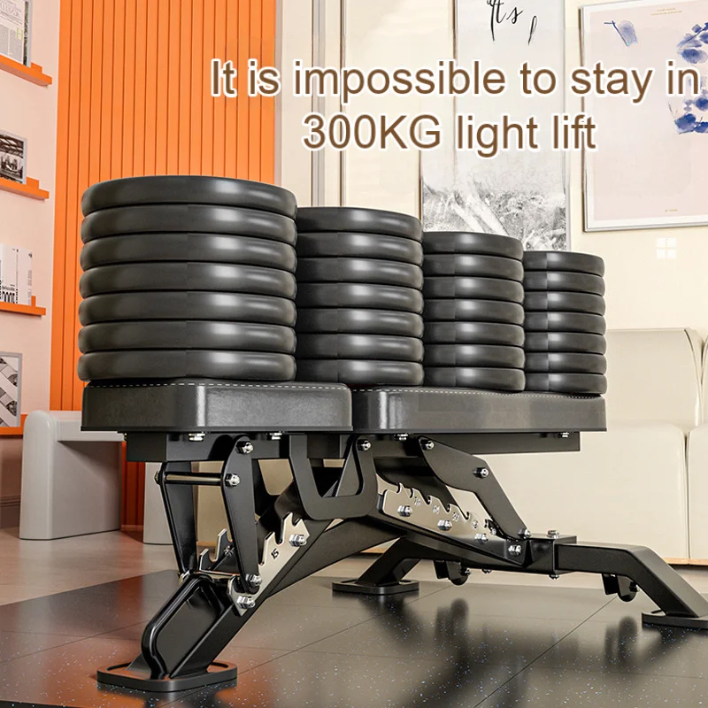 Multifunctional Dumbbell Household Fitness Equipment Sit Up Training Chair Commercial Adjustable Downward Inclined Push Stool
