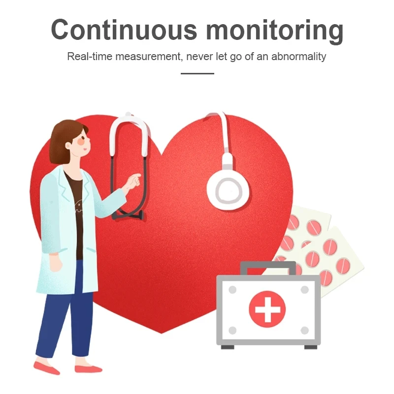 ECG Monitor CONTEC 12 Channels Heart Rate TLC5000 24 Hours Holter Portable with LCD Display Monitoring EKG System CE