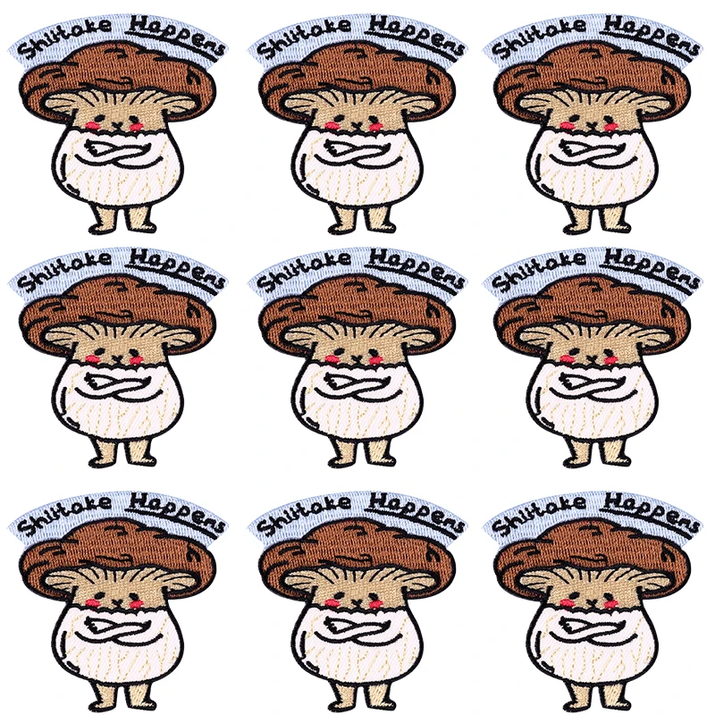 

10 pcs/lot Wholesale Embroidery Patch Iron On Patches For Clothing Thermoadhesive Patches On Clothes Decor Applique Sew Supplies