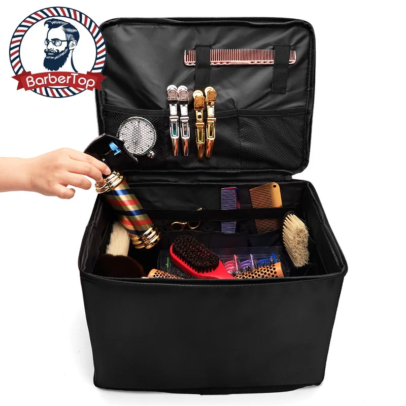 

Professional Foldable Bag Salon Makeup Tool Backpack Hair Care Storage Waterproof Travel Bag Accessories 2023