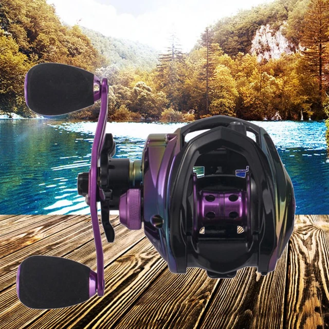 Fishing Reels Multi-color 8.1:1 Magnetic Brake Bait Casting Reel Fishing  Wheel for Fishing Angling