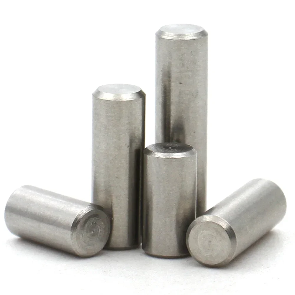 Cylindrical Pin Locating Dowel M1 M1.5-M10 304 Stainless Steel 4-100mm cylindrical locating dowel pin