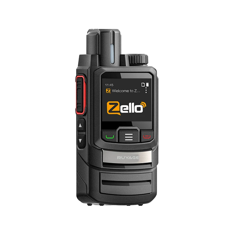 Ruyage ZL20 Zello Walkie Talkie 4g Radio z kartą Sim Wifi Bluetooth daleki zasięg profesjonalny potężny dwukierunkowy Radio100km