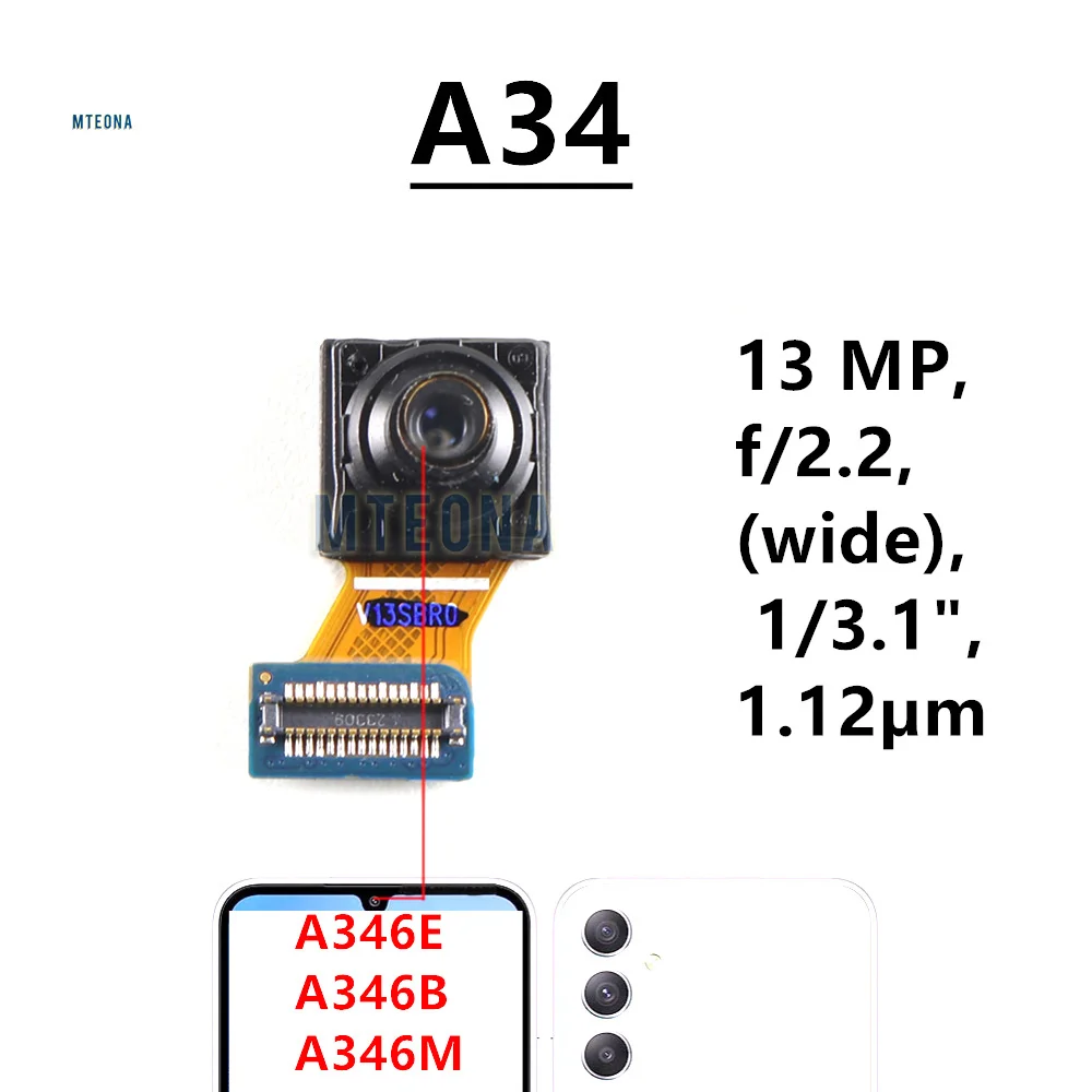 Enhanced Mobile Camera Flex Cable for Front and Rear Views - Ultrawide and Macro Capabilities