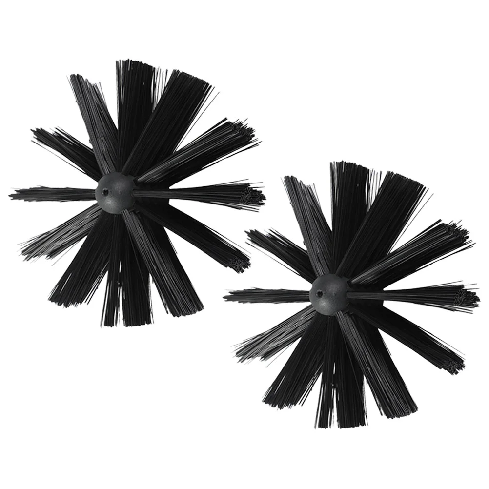 

2pcs Chimney Cleaning Brushes Chimney Duct Cleaner Brush Fireplace Vent Lint Sweeping Tools