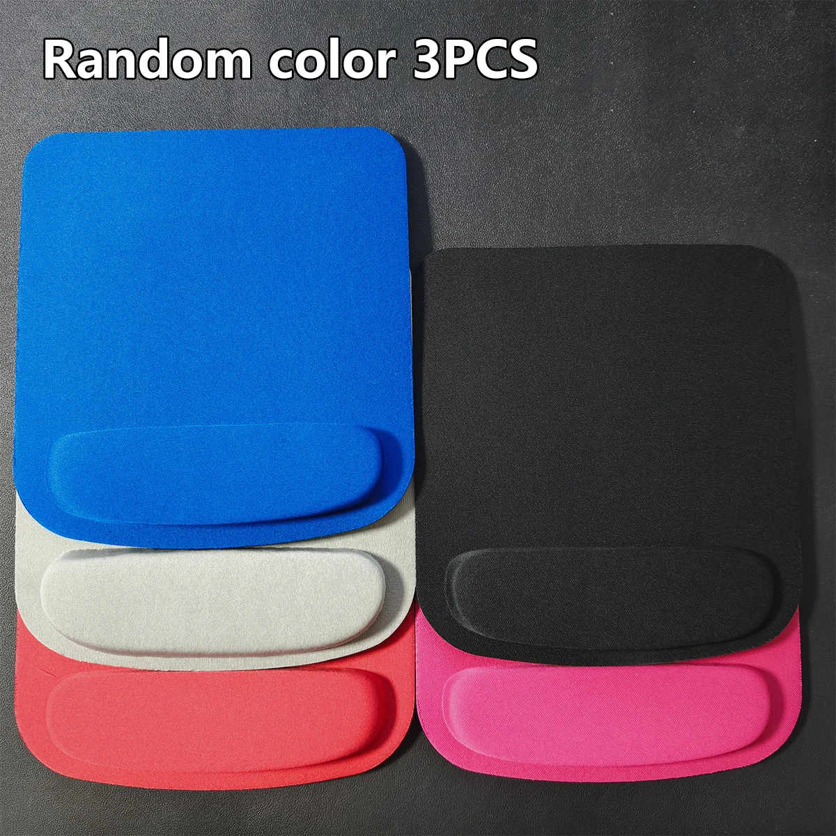 Ergonomic Silicone Wrist Rest Mouse Pad with 3D Comfort Effect for Office Use