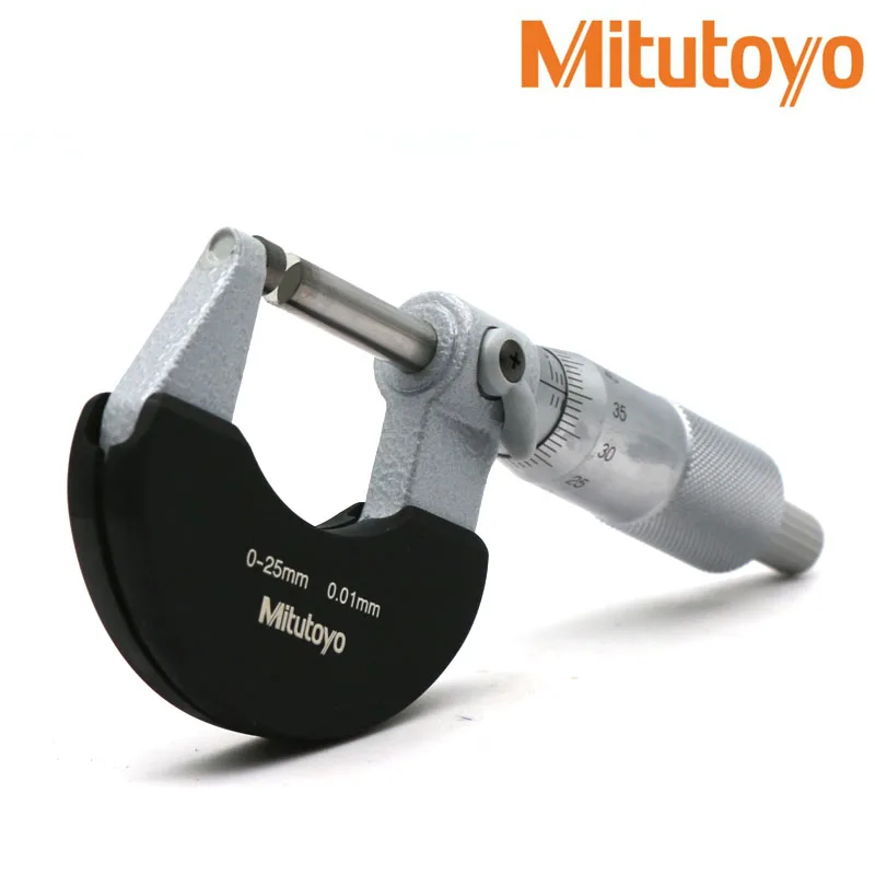 Description Picture 4 of itemMitutoyo Original Outside Micrometers,Heat-insulated frame,102-301 0-25mm,102-302 25-50mm,graduation 0.01mm