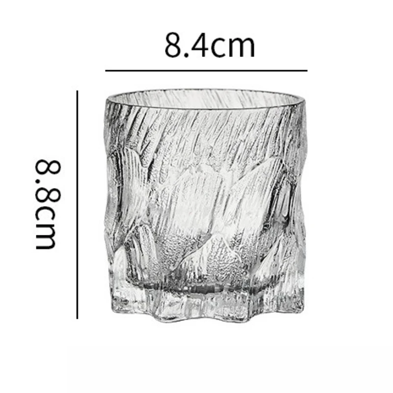 Simple Glass Iced American Latte Cup Juice Cup Cold Drink Cup Home Glass Water Glass Beer Glass Whiskey Glass Milk Glass