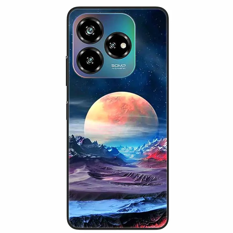 Cartoon Silicone Soft Phone Case - Protective Cover Bag in Vibrant Design
