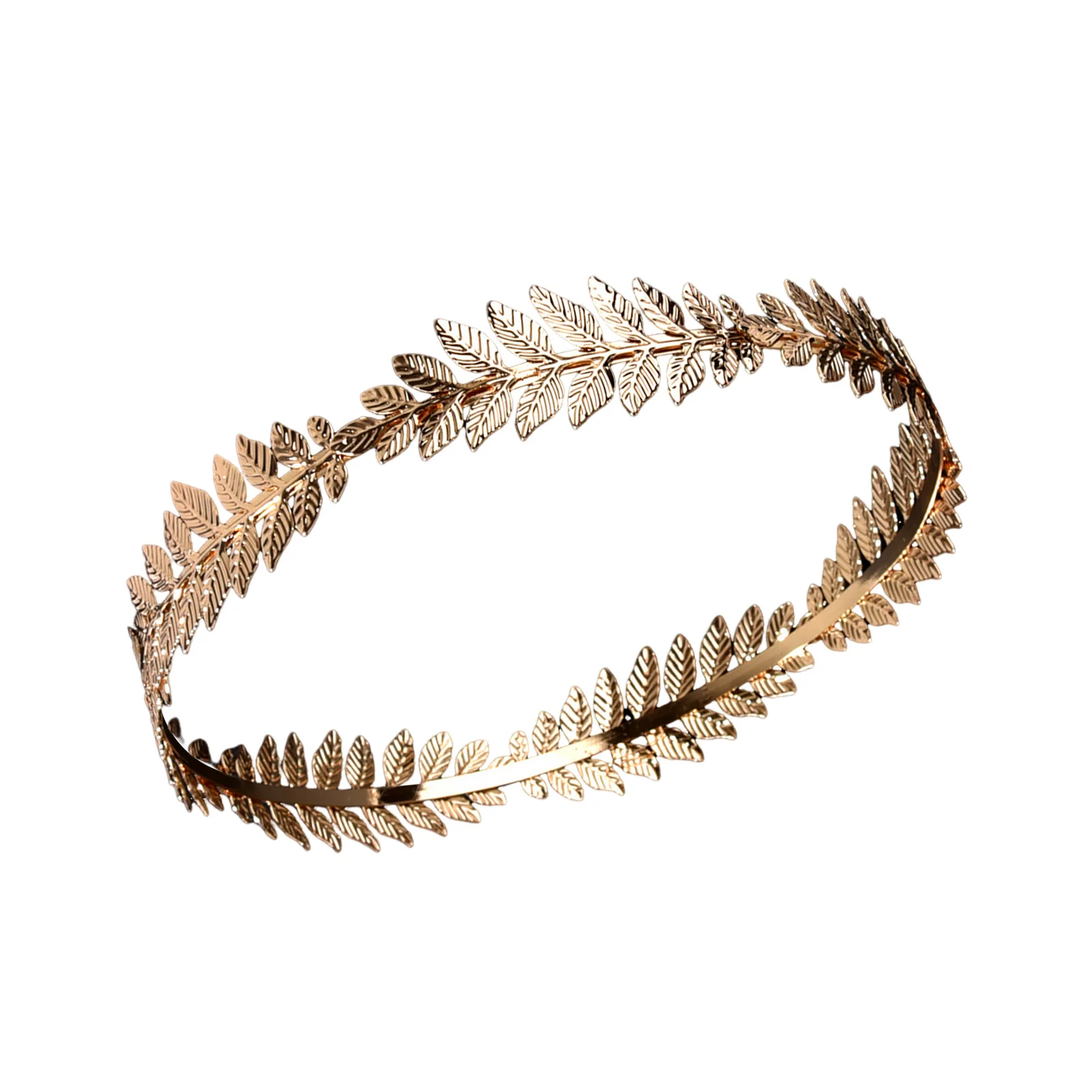 Vintage Baroque Leaf Crown Emperor Crown Leaf Wreath for Stage Performance School Ball