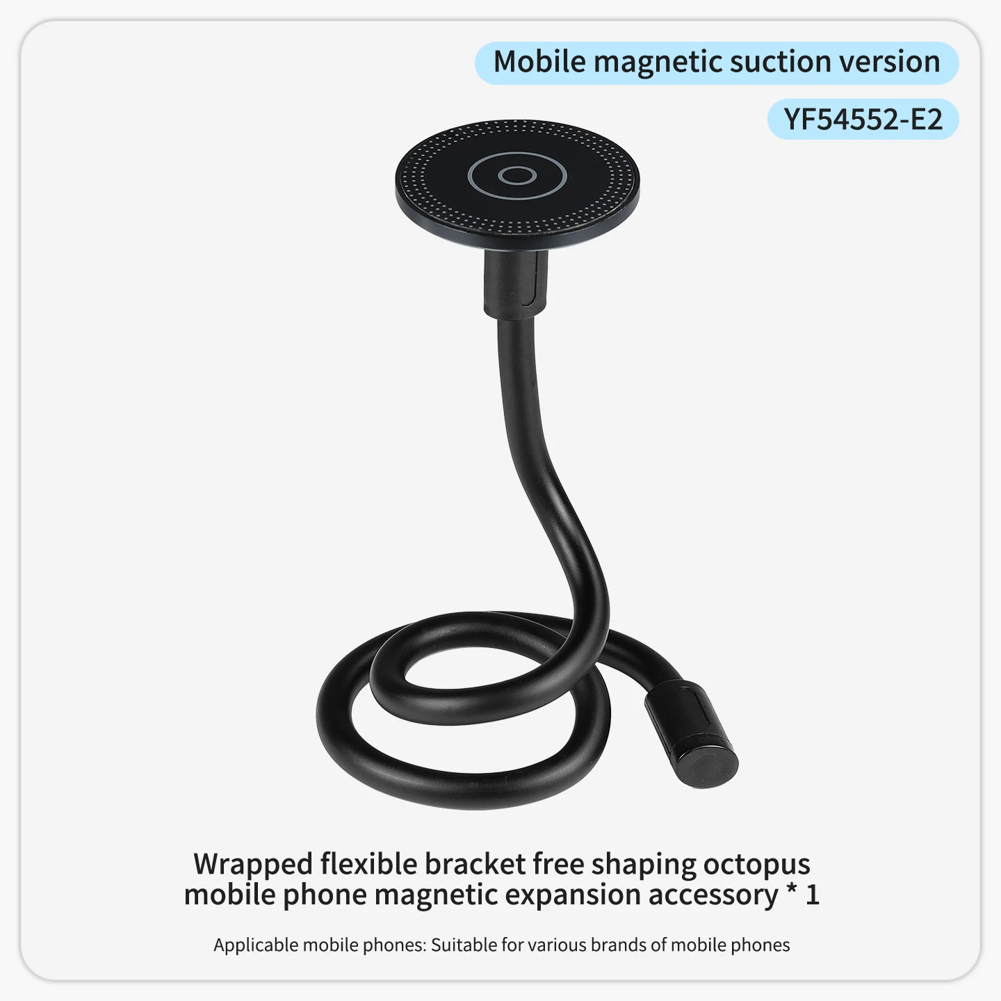 Flexible Camera Holder Tripod Mount for GoPro DJI Insta360 Action Camera Phone M