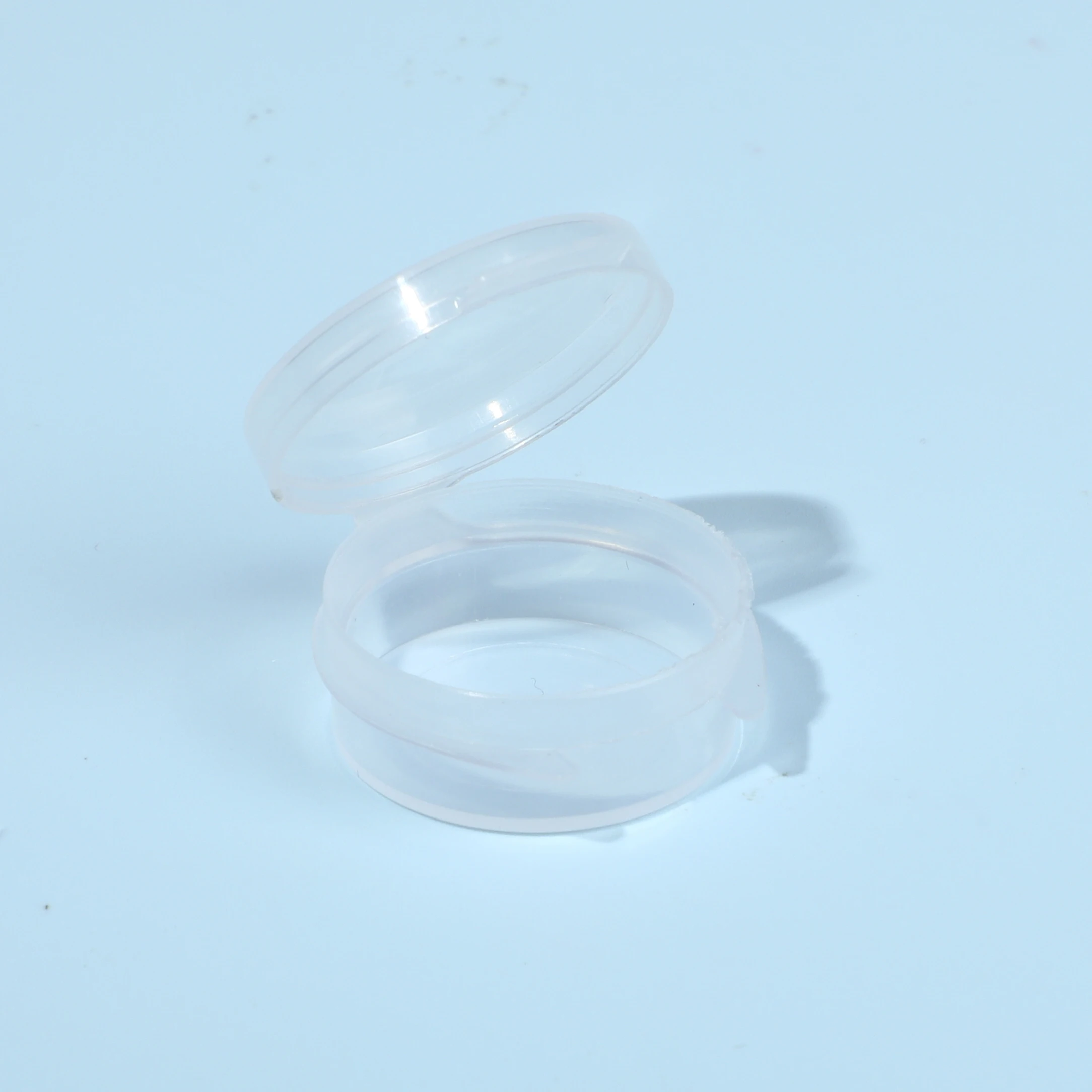 100Pcs 5g Make Up Jars Mini Sample Bottle Sealing Pot Face Cream Container Plastic Transparent Case Salad Sauce Portable Box