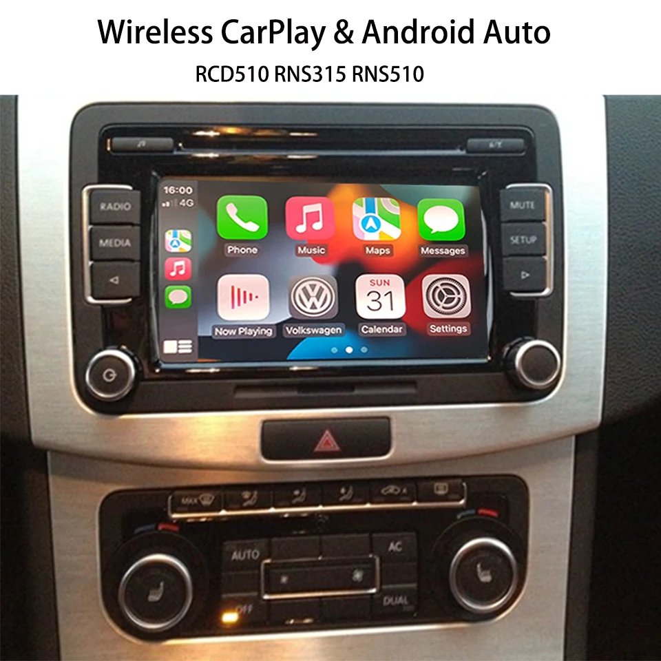 VW Ƽ  ĻƮ Ÿ RCD510 ̼ ׷ ġ ũ   ĸ ̹ ī ÷  ȵ̵ Ʃ