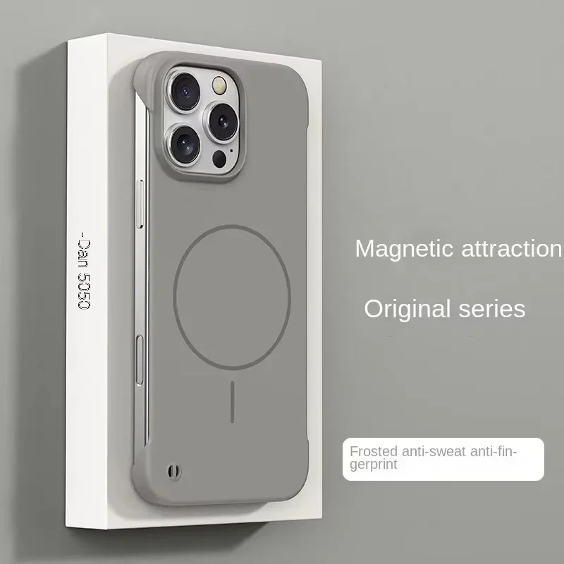 ตัวเลือกสินค้า เคส iPhone ไร้ขอบบางเฉียบ ป้องกันกระแทก MagSafe