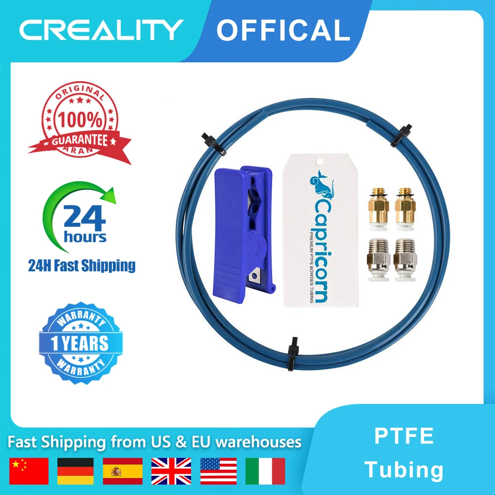 Creality 3D PTFE Tube Capricorn Tubing Premium Bowden XS Series