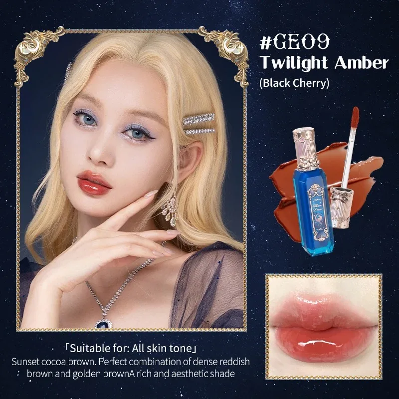 Flower Knows Makeup Sets Moonlight Mermaid Eyeshadow Little Angel Highlighter Powder Glow Waterproof Matte Lipstick Glossy 11pcs 6