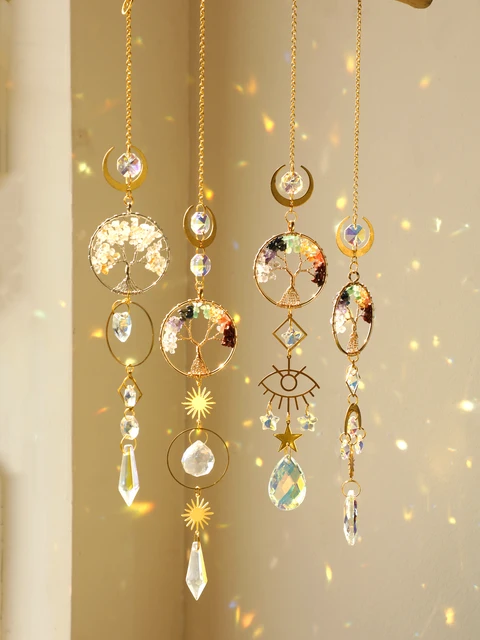 ベル 手作り瑪瑙 スライス 風鈴 吊り下げ リビングルーム 装飾記念