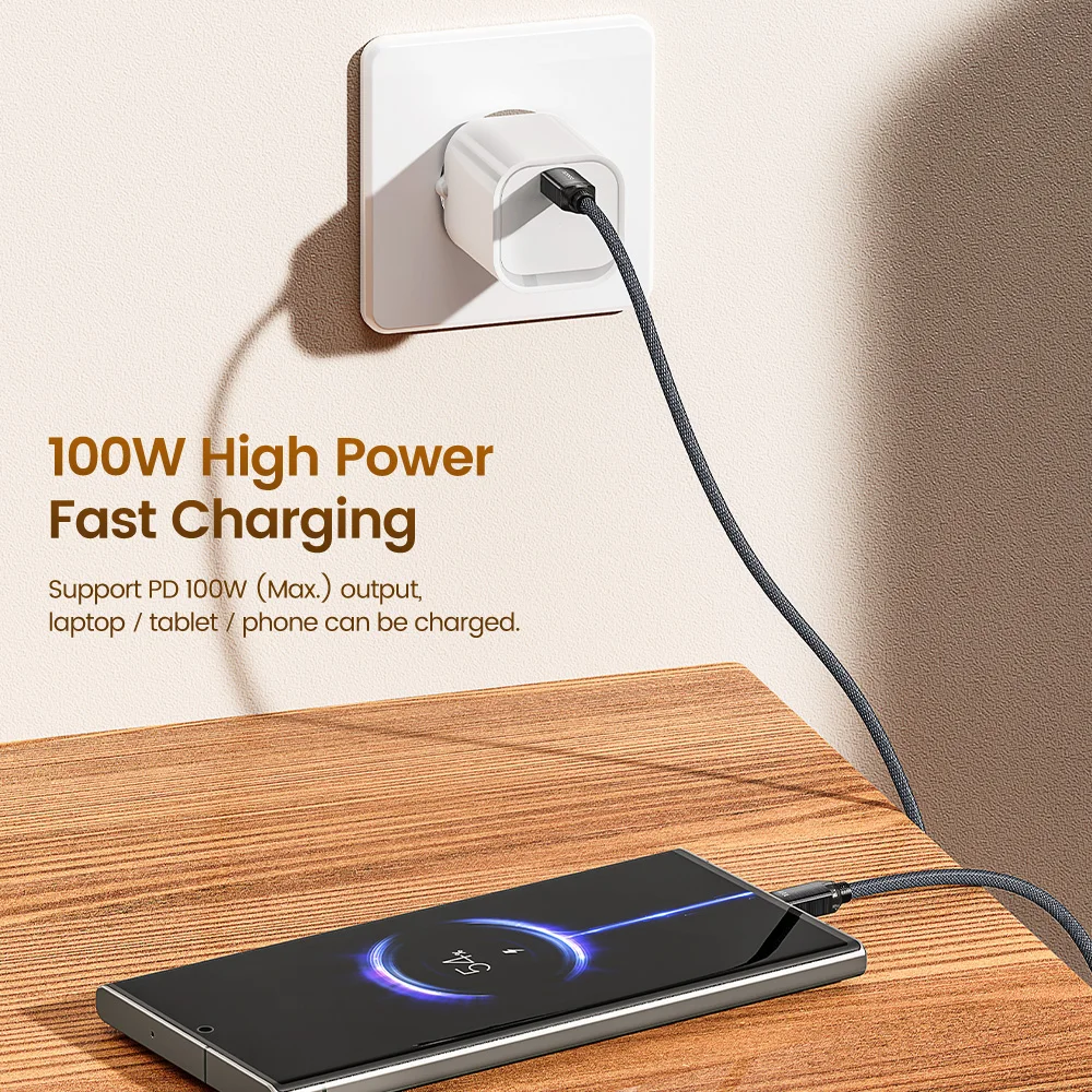 รูปสินค้า สายชาร์จ USB-C ชาร์จเร็ว รองรับหลายแบรนด์
