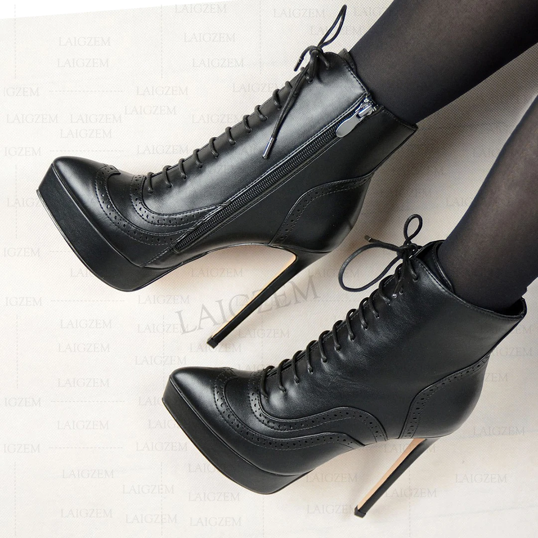 Side Zipper High Heel Bootie main image 0