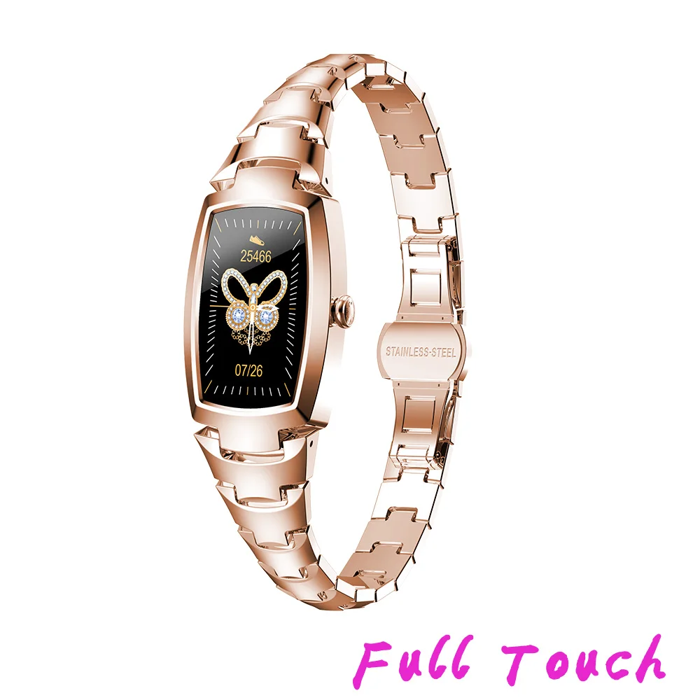 New H8 H8pro Smart Watch Bracelet Heart Rate Blood Pressure Band Pedometer Waterproof Fitness Activity Tracker Women Smartwatch 