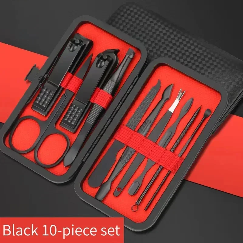 7/10/24PCS Nail clippers Nail trimmer set Home pedicure beauty care tools nail clipper set