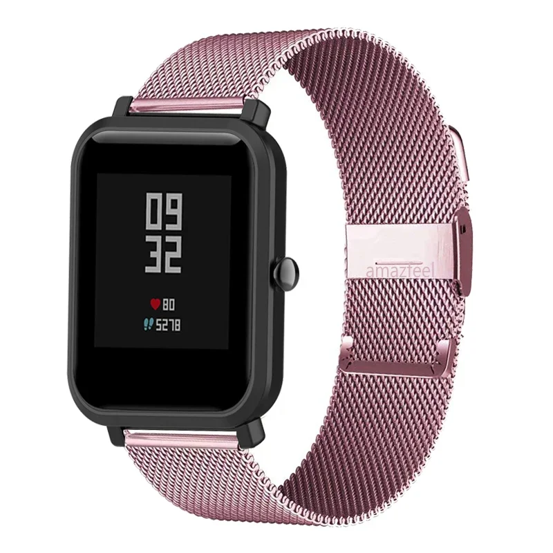 Amazfit Bip U Pro Bip 3 ̽ ո Ʈ, Amazfit GTS 2 ̴ Bip S U  ũ ȣ, Correa ݼ , 2in 1