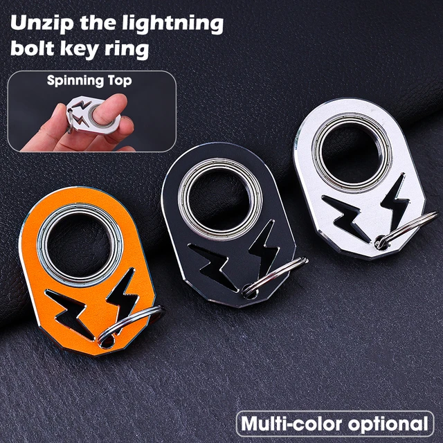 Spinning Keychain Key Spinner Toy Keychain Spinner Multifunctional Spinning  Keychain Spins For Men & Women Gift Box - AliExpress