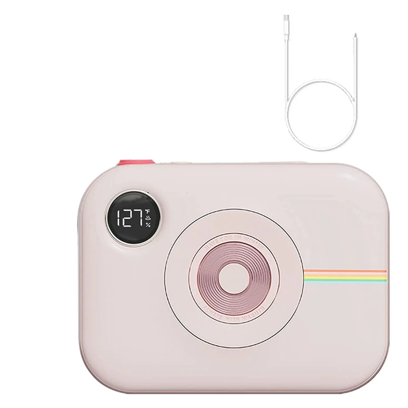 휴대용 보조배터리 충전식 핸드 워머, 10000Mah 전기 핸드 워머, 재사용 가능..