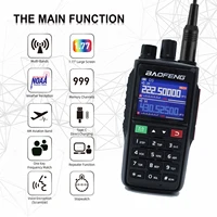 BAOFENG NOAA 5W Tri Band UV-22L Outdoor Sport Two Way Radio, Long Range Handheld Walkies Talkies 2
