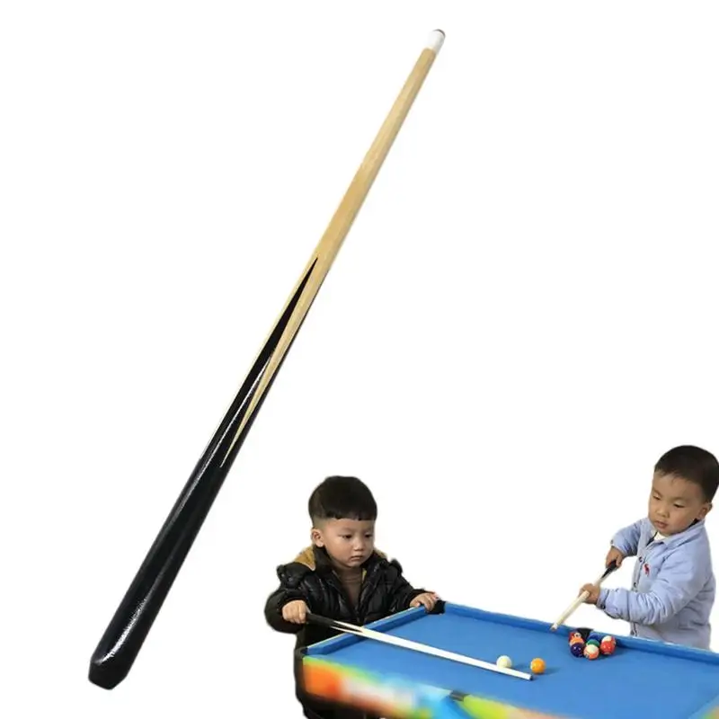 

Wooden Pool Cue 68cm Portable Wooden Billiard Cue Black Pool Cue For Young Players Reusable Billiard Cue For Enhances Fine Motor