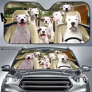 Автомобильный солнцезащитный козырек Dogo серебристо, семейный козырек Dogo серебристо для собак, аксессуары для собак, украшение автомобиля, подарок для папы