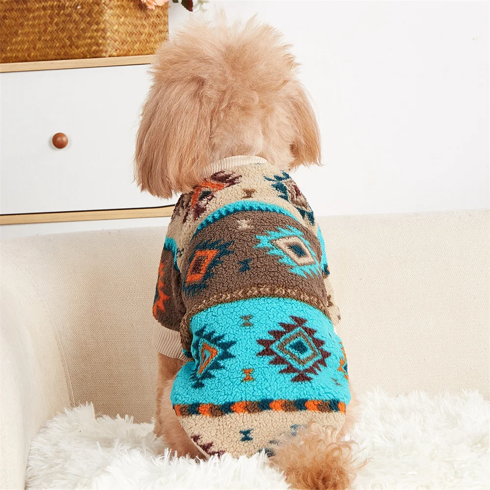 Totem Print Dog Sweater 4