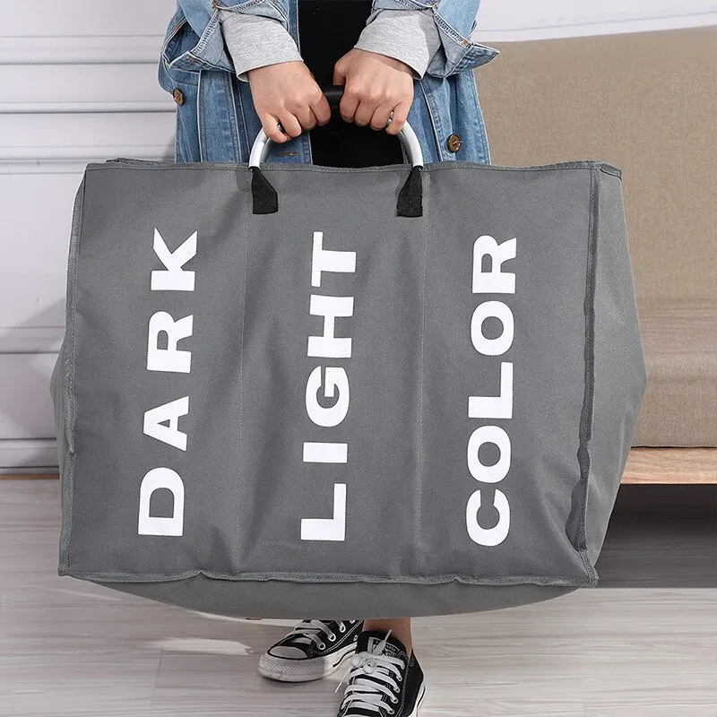 Foldable Laundry Basket Bag Waterproof Oxford