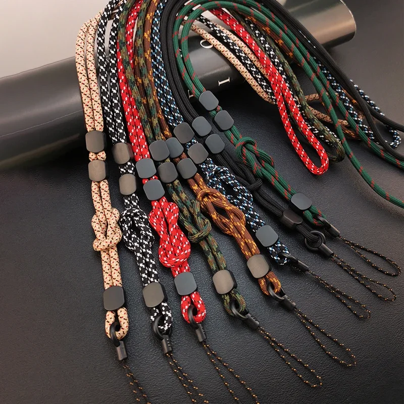 Mobile Phone Lanyard Strap - Wrist Hand Cord with Key Chain for iPhone and Smartphones