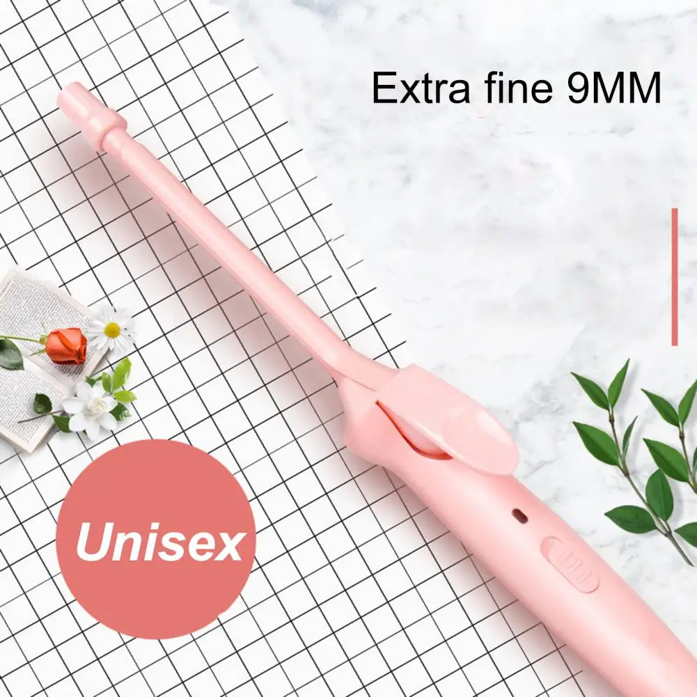 9MM Curling Iron Compact Hair Iron Curler Ceramic Heating Plate Hairstyling Tool Inner Curling Bangs Hair Curler