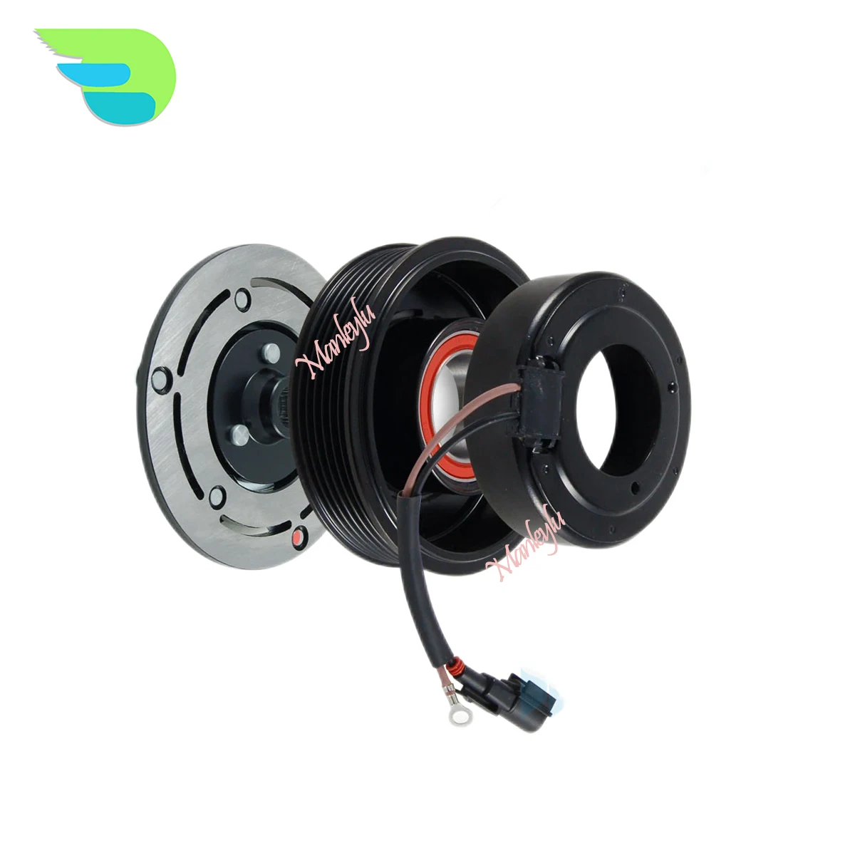 

AC A/C Air Conditioning Compressor Clutch Pulley PXV16 FOR FORD FOCUS MK3 MONDEO MK4 GALAXY MK2 MAZDA 3 1.6 1684907 1747950