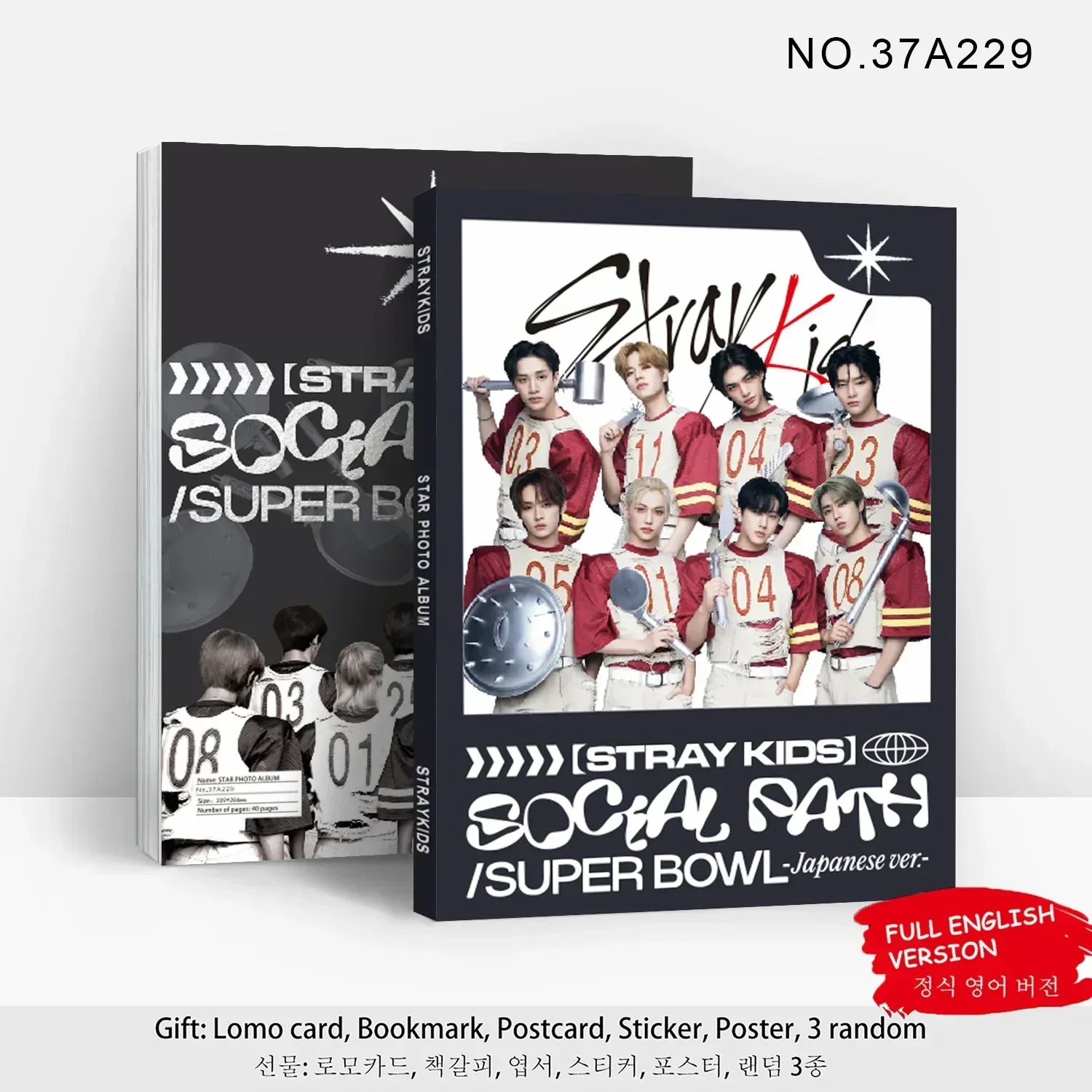 Kpop Photo Collection Kpop Stray Kids New Album 5-STAR Photo Album Portrait HD Photo Gallery Sticker Poster Bookmark Collection Card Fans Gifts