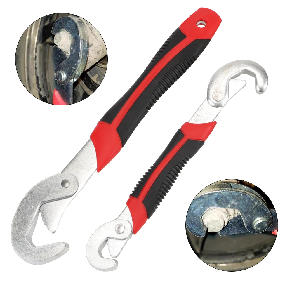 

Набор ручных инструментов из высокоуглеродистой стали, противоскользящие ремонтные инструменты, регулируемые гаечные ключи, храповый универсальный ключ