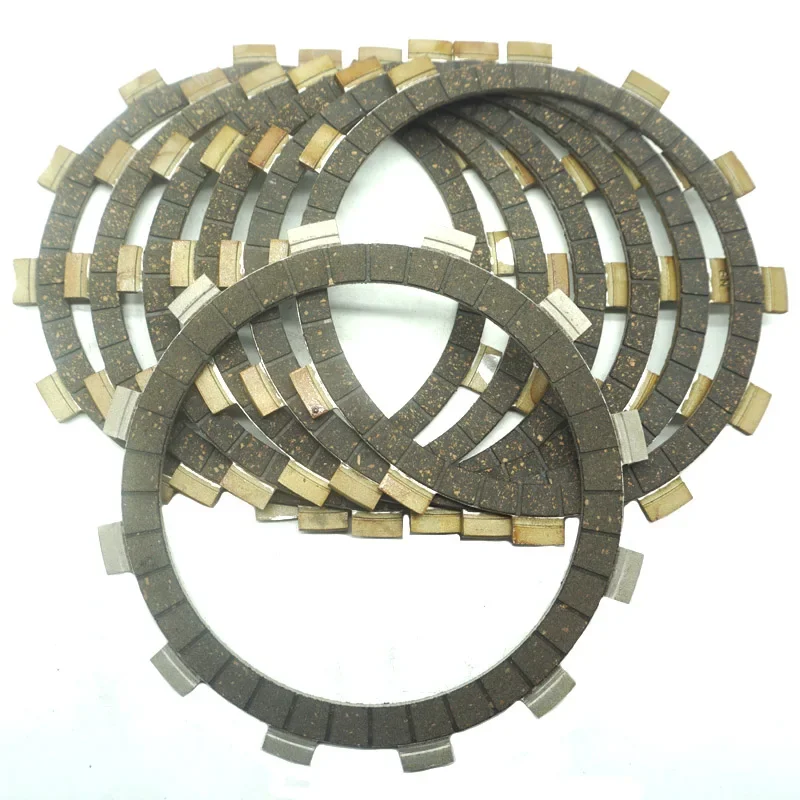 

Комплект фрикционных пластин сцепления мотоцикла для YAMAHA ATV YFM350 Raptor 350 2004-2006 YFM350ER Moto-4 1987-1995 YFM 350 350ER, 7 шт.