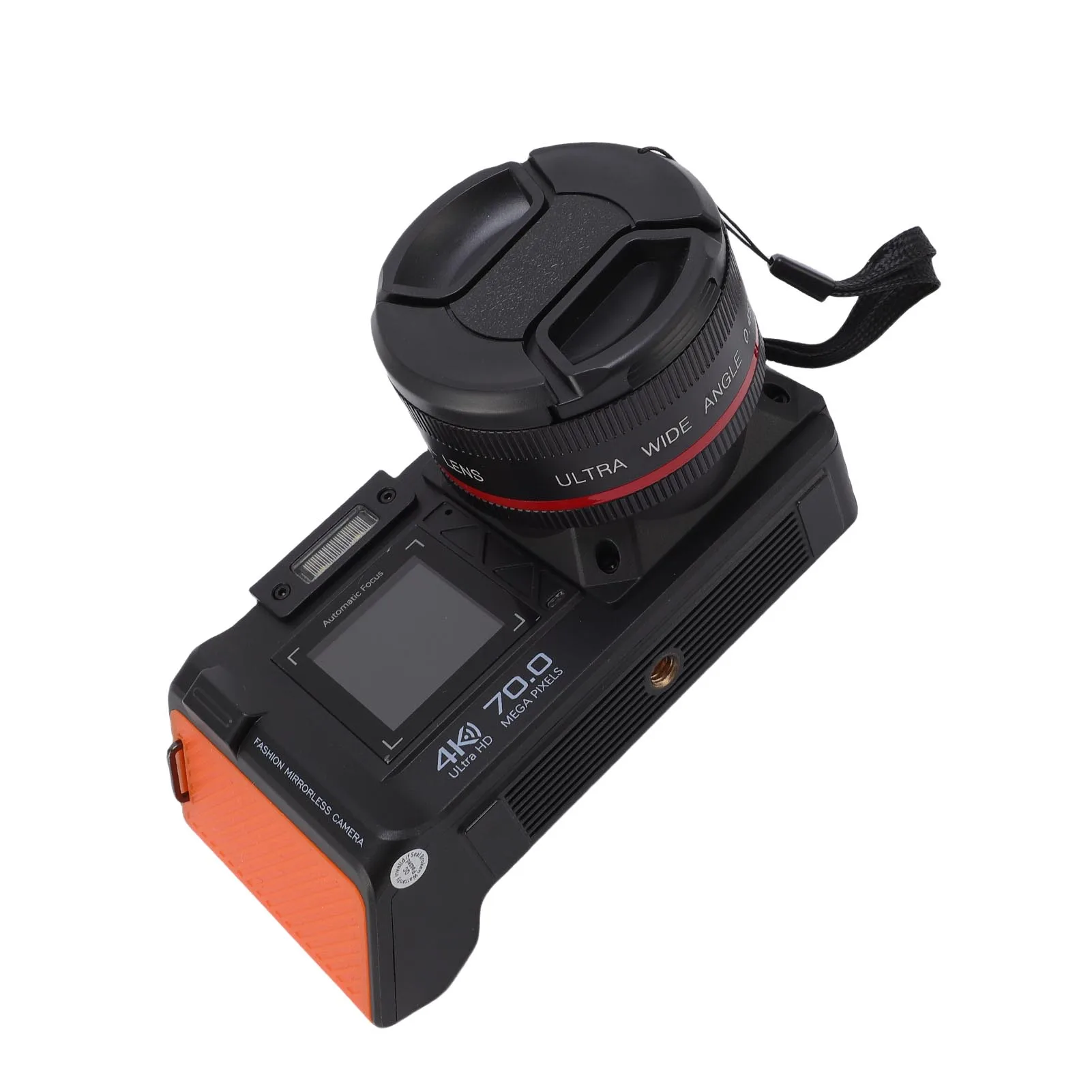 Digital Camera 4K 70MP 50X Zoom Auto Focus Wide Angle F1.8 DSLR Camera With Double Screen Flash for Travel 4K Digital Camera