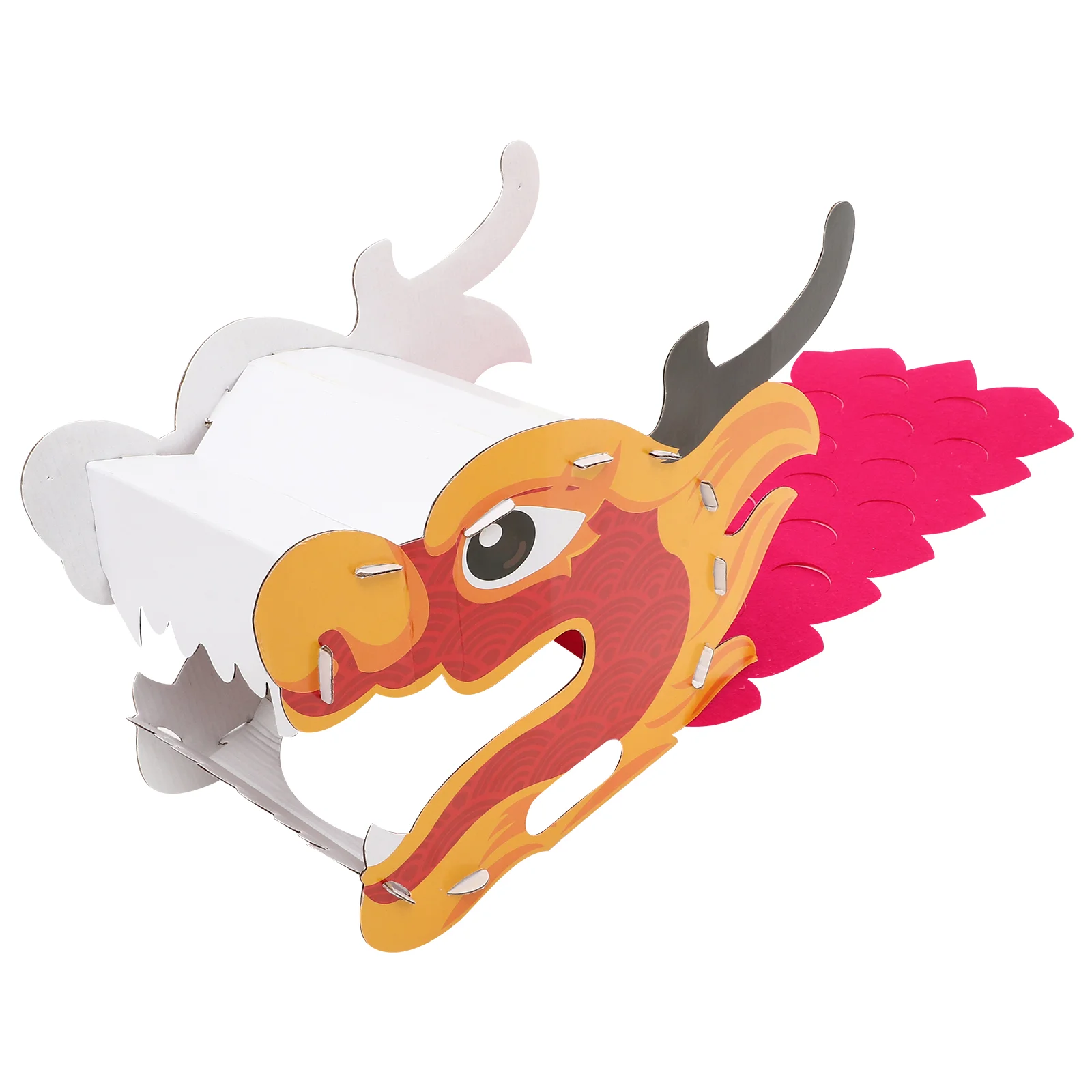 

Classroom Supplies Child Spigot Lunar New Year Lanterns Paper DIY Dragon Head for Kids