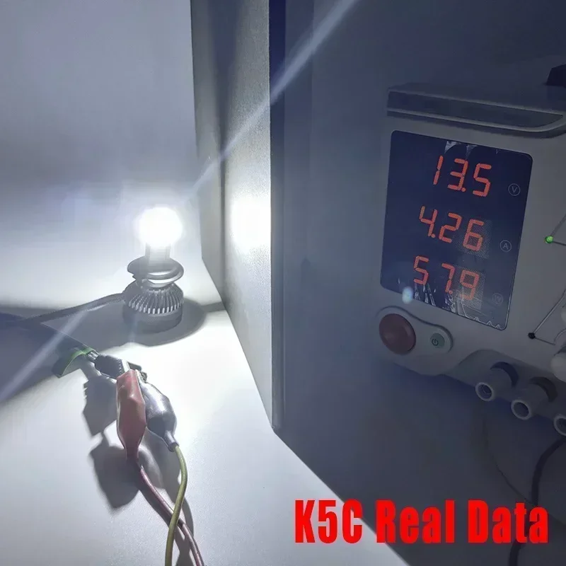 Led Lights DAWNKNIGHT K5C 4300K 110W H7 H4 Led Lamp Double Copper Tube 3000K Car H1 H11 HB3 9005 HB4 9006 Headlight Bulb