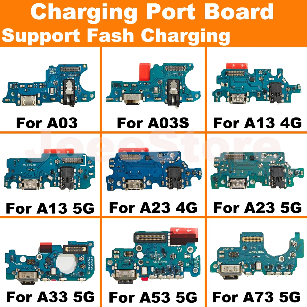 Enhanced Charging Port Board with Microphone Module and Fast Charge USB Dock Flex Cable